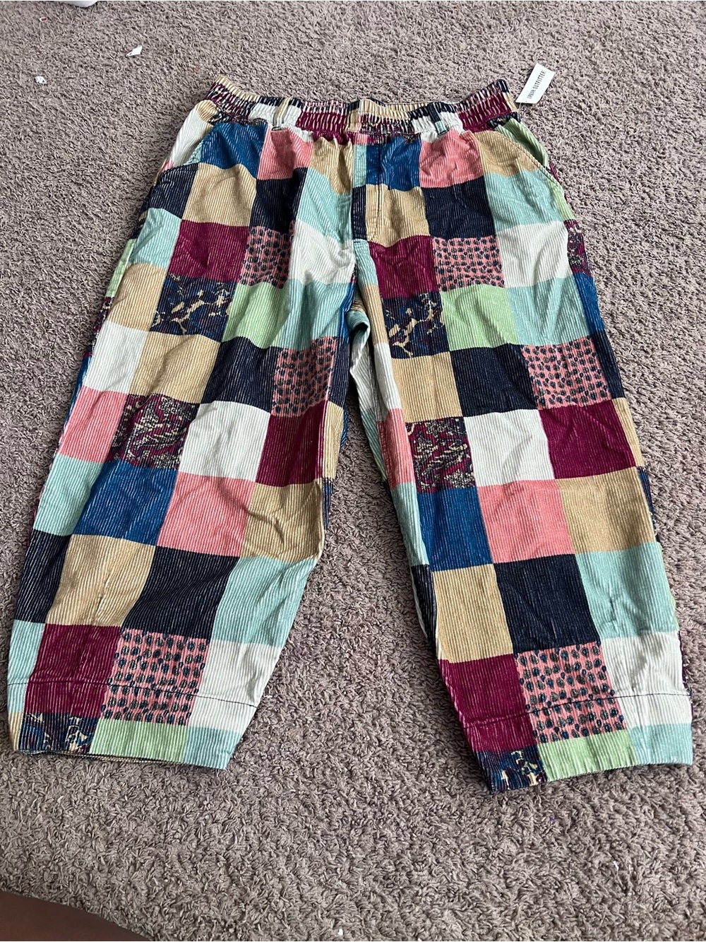 Urban Outfitters BDG Patchwork Wide Leg Pants in Multicolor - RARE 3X NWT